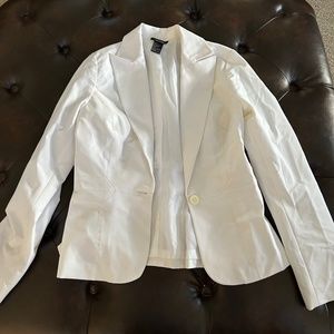 White blazer